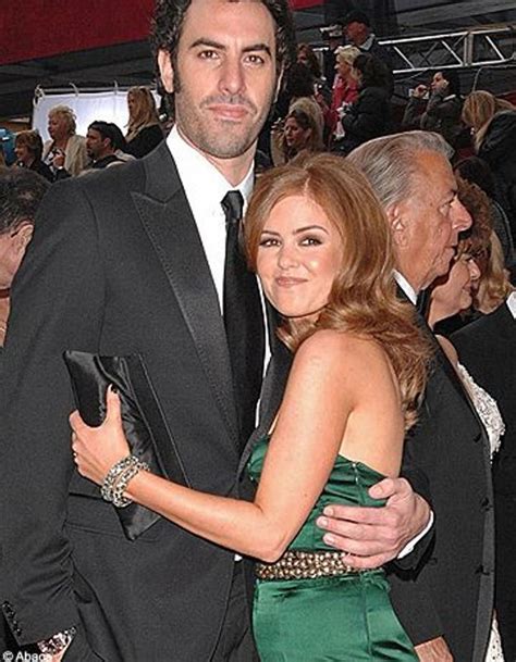 fisher married to sacha baron cohen